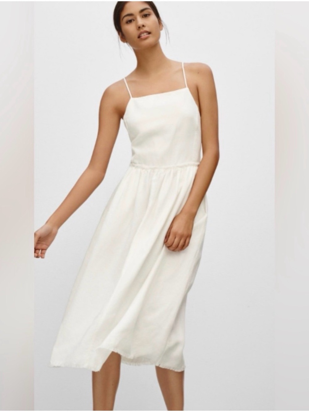 Le Fou Wilfred Hymne Frayed Linen Dress